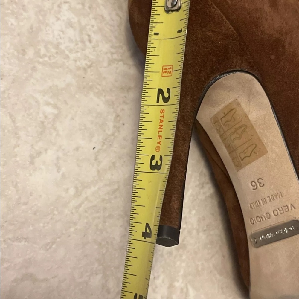 Dolce & Gabbana Sexy Suede Brown Fringe Leather Boots & Belt woman’s D&G heels - Picture 11 of 16